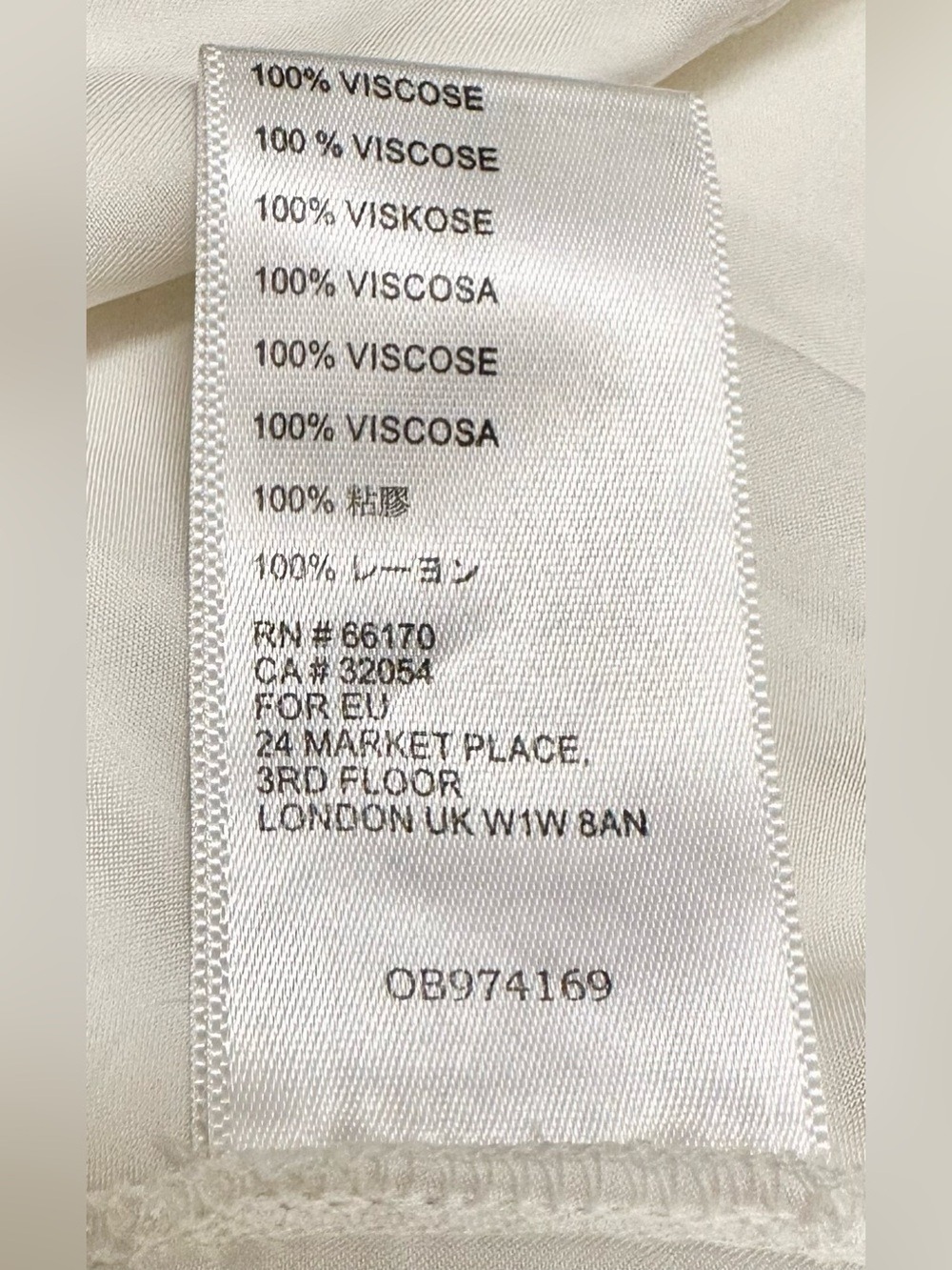 Urban Outfitters White Button-Down Drawstring Hem Shirt - Picture 7 of 8